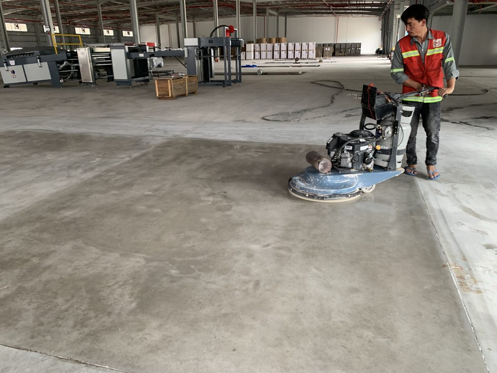 Đánh bóng sàn bê tông Củ Chi