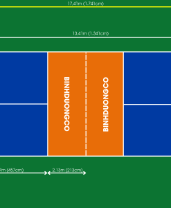 Thi Công Sơn Sân Pickleball Tại Bình Dương